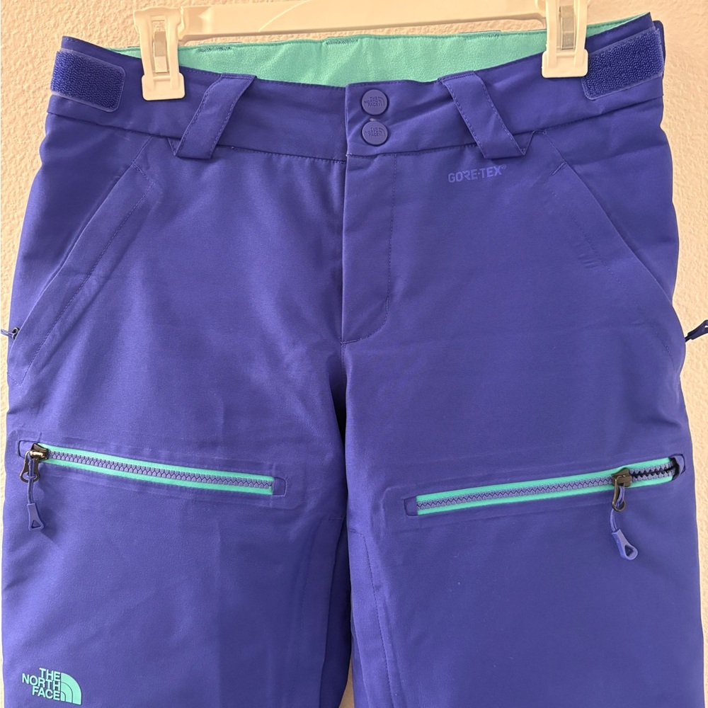 The North Face Pro Project Women’s GORE-TEX Ski Pants Blue – EUC – NF0A3335 - Picture 4 of 11